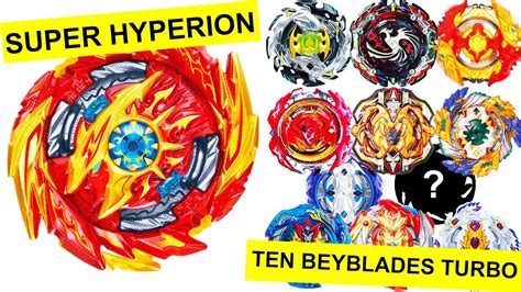 Super Hyperion Vs Beyblades Burst Turbo Battles Of Super King Takara