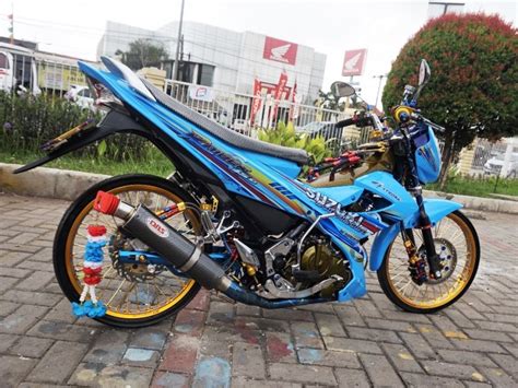 Gambar Motor Satria Fu Modifikasi Pulp