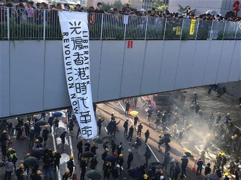 從反送中到光復香港 港人啟動革命 國際 自由時報電子報