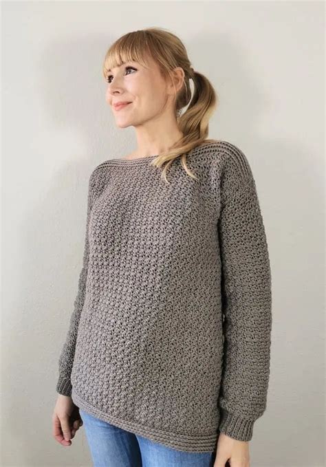 Pull Au Crochet Facile Et Chic Mery Crochet Pull Crochet Mod Les