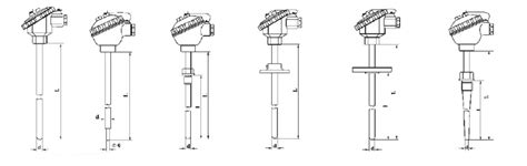 WZPK Series Armored Thermal Resistance Temperature Transducer RTD