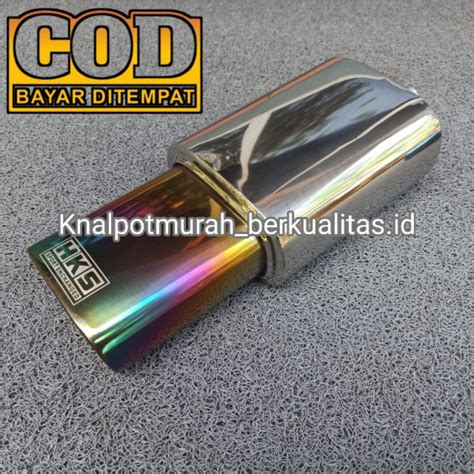 Jual Hks Knalpot Mobil Racing Turbo Kotak Rainbow Suara Full Bass For