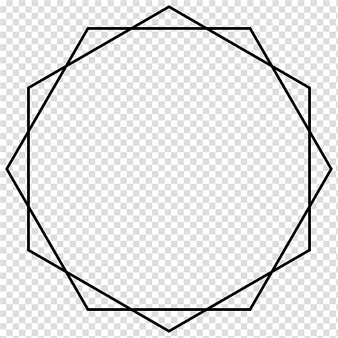 Star Polygon Geometry Shape Transparent Background Png Clipart Hiclipart