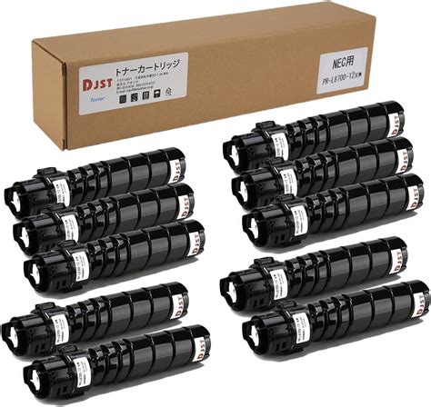 Amazon co jp DJSTNEC PR L8700 12大容量 15K 互換トナーカートリッジ 10本セット 適応機種