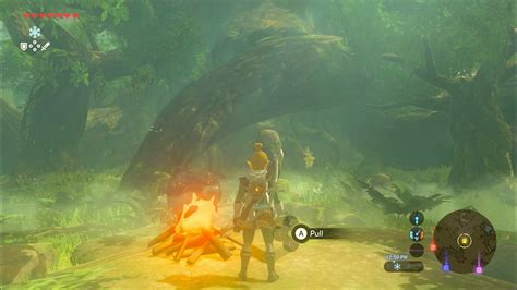 Master Sword Campfire Early Master Sword Super Easy Glitch In Zelda Breath Of The Wild Botw