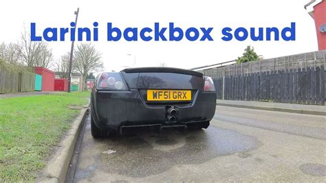 Supercharged Vauxhall Vx220 Larini Exhaust Sound YouTube