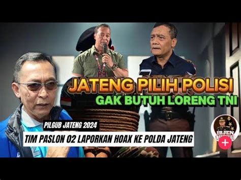 Tepis Hoax Polisi Ikat Tni Tim Pemenangan Luthfi Yasin Kami