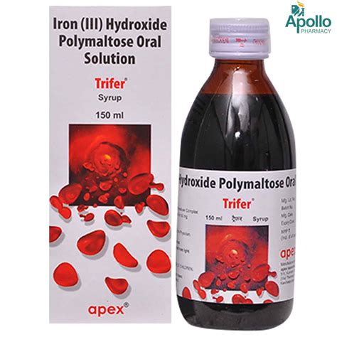 Trifer Syrup 150 Ml Price Uses Side Effects Composition Apollo Pharmacy