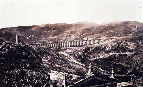 Acueducto De Los Remedios En Naucalpan Aprecie Las Dos Torres En Forma