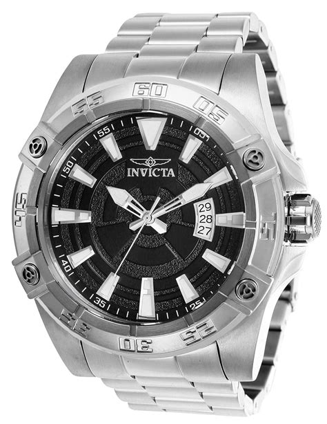 Bingua Invicta Men S Pro Diver Quartz Watch With Stainless Steel