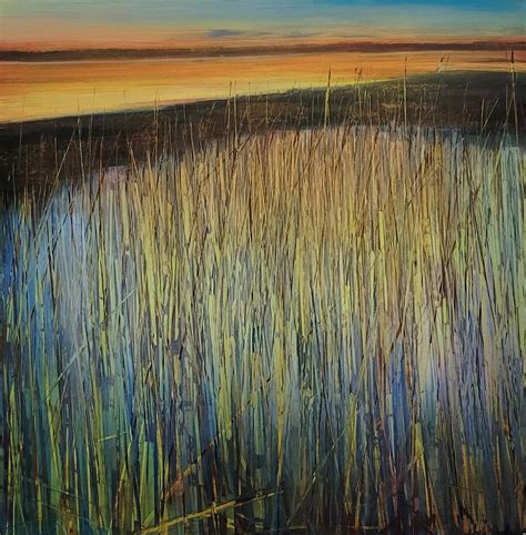 Evening Afterglow By David Dunlop Susan Powell Fine Art