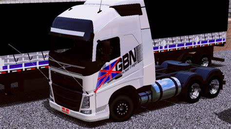 Skin Volvo Fh Gbn Bitrem Conjunto Exclusivo Rodrigo Games