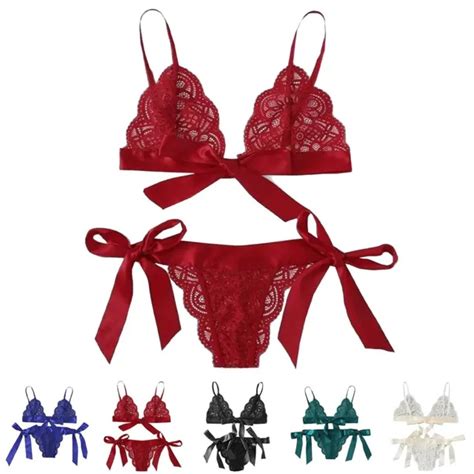 ENSEMBLE DE CULOTTES En Dentelle Pour Femmes La Mode Lingerie