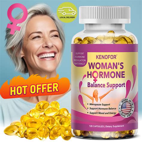 Kenofor Female Hormone Balance Natural Mood Supplement Pms Relief