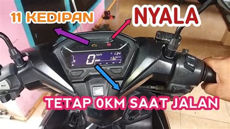 Vario New Indikator Aki Engine Menyala Dan Kecepatan Tidak Jalan Youtube