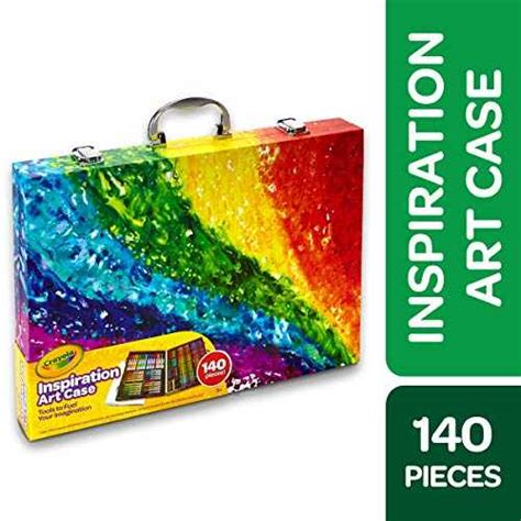 Crayola Inspiration Art Case (140 Pieces) with Crayons, Art Tools ...