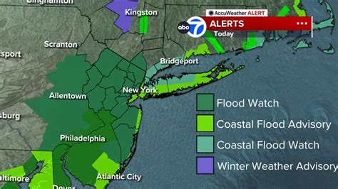 Nyc Weather Soaking Rain Flood Threat Returns This Weekend Abc7 New