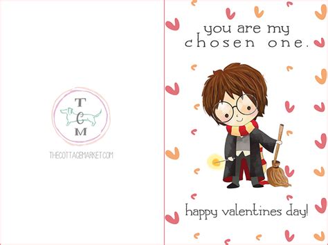 Harry Potter Valentine Printables