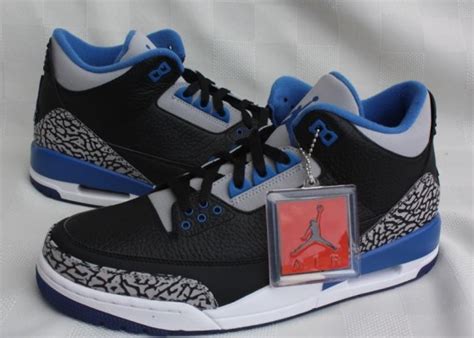 Air Jordan 3 Retro Sport Blue Detailed Images Air Jordans