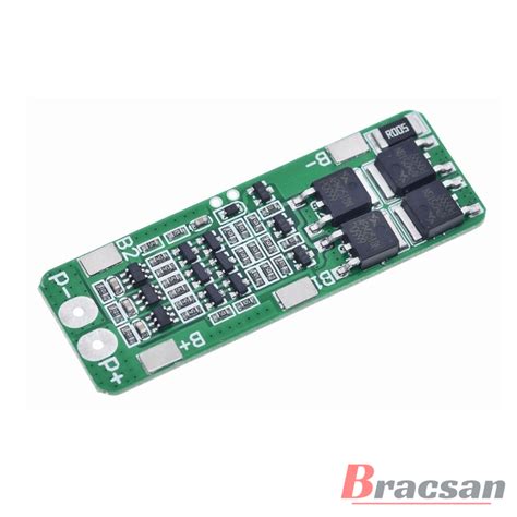 MODULO PARA CARGA DE BATERÍAS DE Li ion BMS 3S 15A 11 1V 12V 12 6V