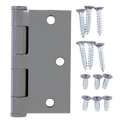 National Hardware 3 1 2 In Chrome Mortise Door Hinge In The Door Hinges Department At