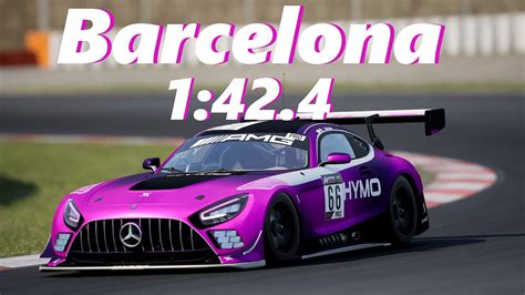 Barcelona Hotlap SETUP 1 42 4 Mercedes EVO GT3 Assetto Corsa