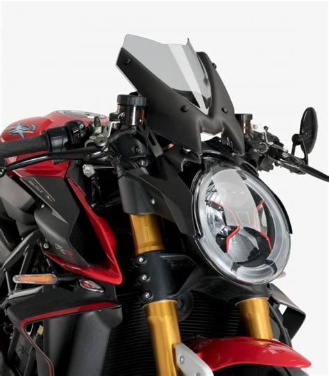 Mv Agusta Brutale Rr Puig Naked Sport Smoked Windshield H