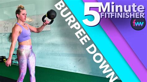 Minute Workout Burpee Down Emom Workout Youtube