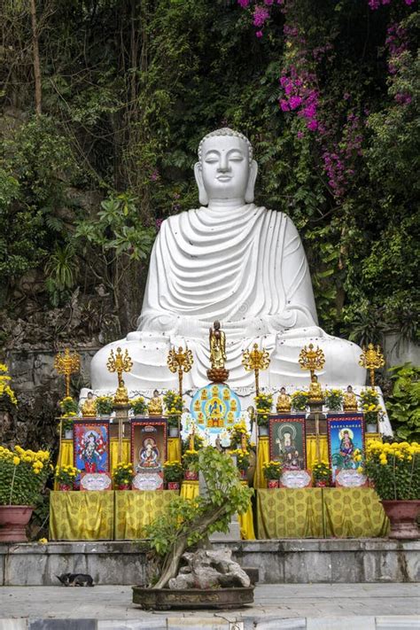 Buddha Statue At Marble Mountains In Da Nang Vietnam Editorial Stock