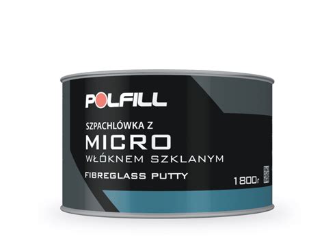 Szpachlówka z Micro Włóknem Szklanym Polfill profesjonalne produkty