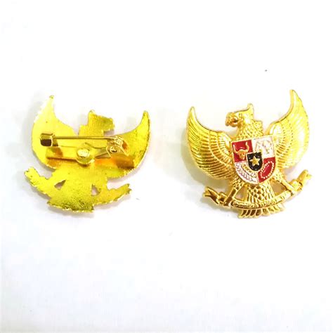 Jual Pin Lencana Garuda Indonesia Bros Garuda Pancasila 2cm Shopee