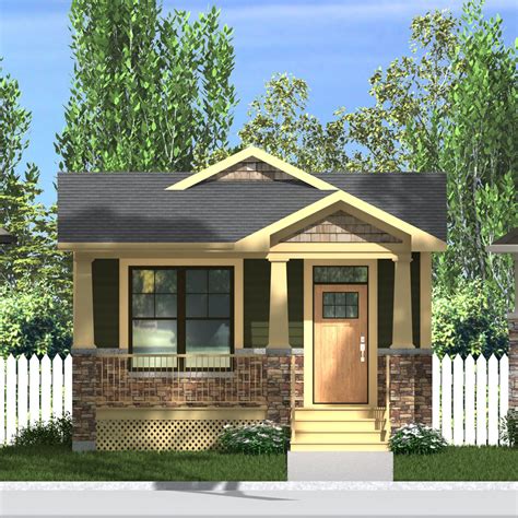 Craftsman Floor Plans Narrow Lot Two Birds Home