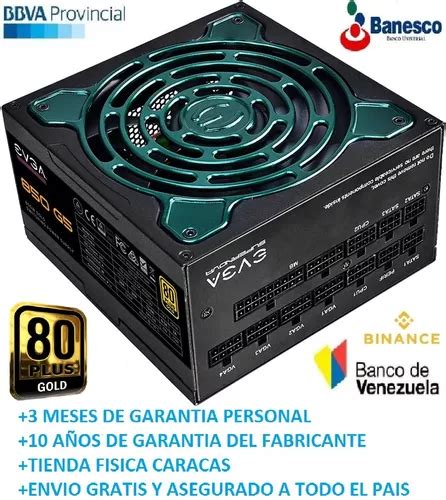 Fuente De Poder Certificada Evga 850w 850 Ga Modular 80 MercadoLibre