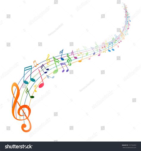 10,160 Rainbow Music Notes Images, Stock Photos, 3D objects, & Vectors ...