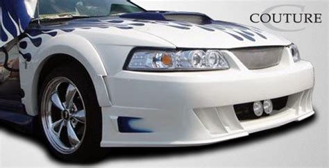 1999 2004 Ford Mustang Couture Demon Front Bumper Cover 1 Piece