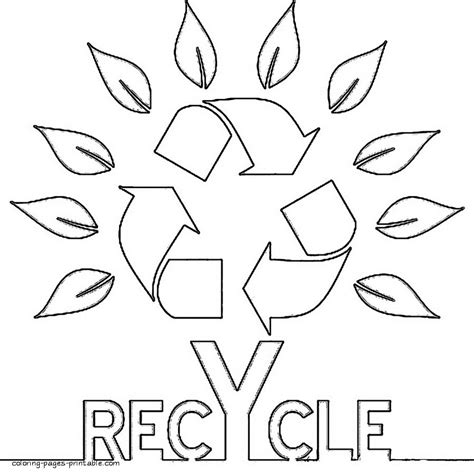 Printable Recycling Coloring Pages 8432 Hot Sex Picture