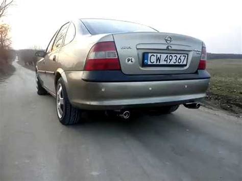 opel vectra b 1 6 16v sportowy tłumik dźwięk odjazd YouTube