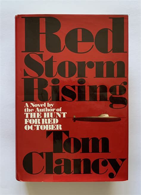 Red Storm Rising By Tom Clancy Good Hardcover 1986 1st Edition Ann