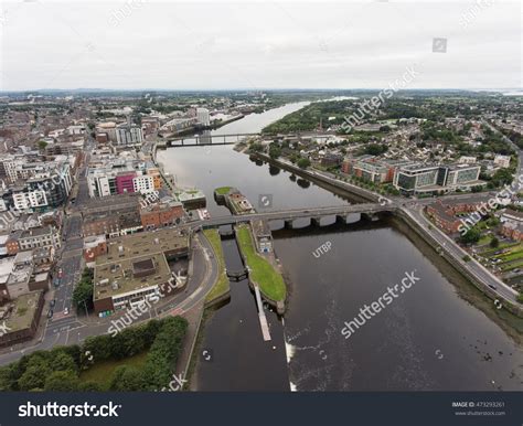 Aerial View Cityscape Limerick City Skyline Stock Photo 473293261 ...