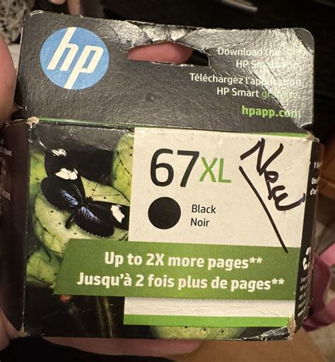 Used Hp Xl High Yield Black Original Ink Cartridge Exp