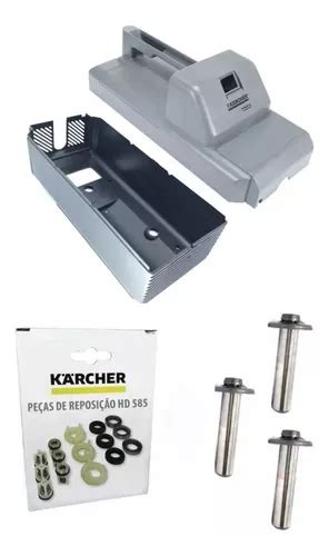 Kit Carcaça Pistão Gaxetas Válvulas Lavadora Karcher Hd585 Frete grátis