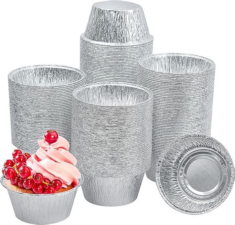 Baking Cups Cupcake Liner Pack Aluminum Foil Cupcake Pan Ounce