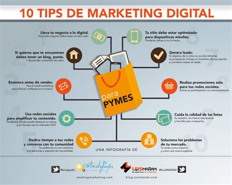 10 Consejos De Marketing Digital Para Pymes Infografia Infographic