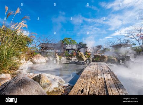 Beppu Japan Nov 25 2022 Oniishibozu Jigoku Hot Spring In Beppu Oita The Town Is Famous For