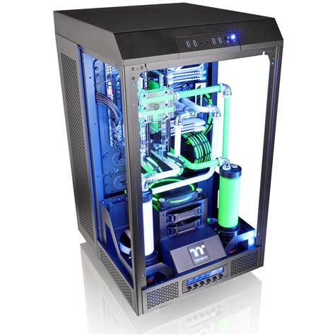 Thermaltake Tower 900 Black Case E Atx With Tempered Glass Sides Falcon Computers