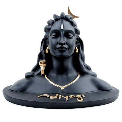 Sculpture Art Collectibles Figurines Lord Shiva Brass Idol Bhole