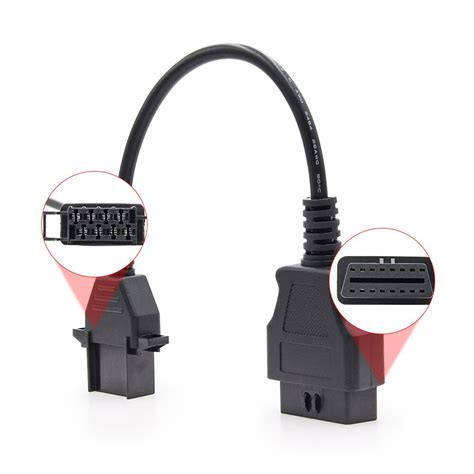 Obd2 8 Pin Car Diagnostic Tool 16 Pin Cable For Volvo 8pin Truck Heavy