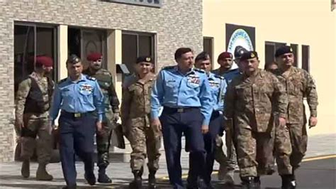 COAS Asim Munir Witnesses Ongoing Aerial Exercise Indus Shield 2023