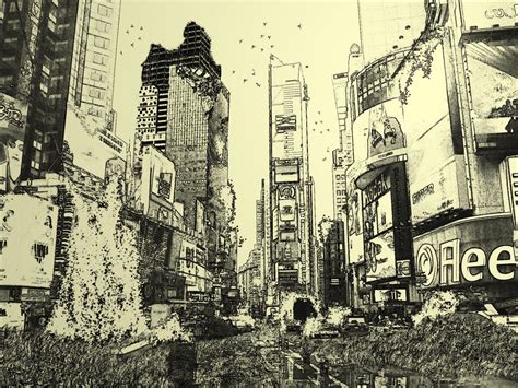 Post Apocalyptic: New York by believeinsketching on DeviantArt