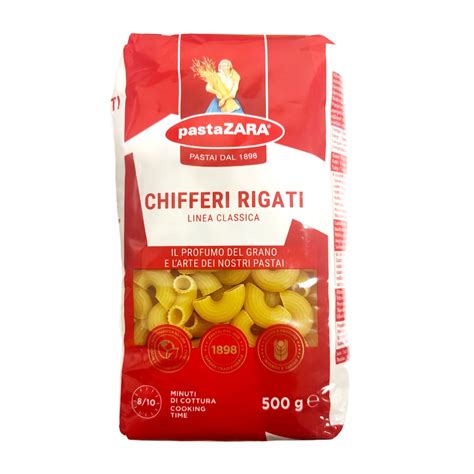 Pasta Zara Chifferi Rigati Pasta Ntuc Fairprice